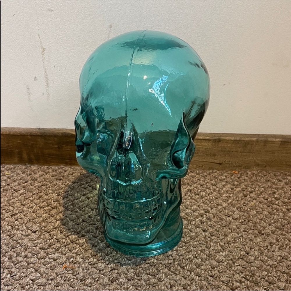 Vidrios SAN Miguel hand made glass skull
